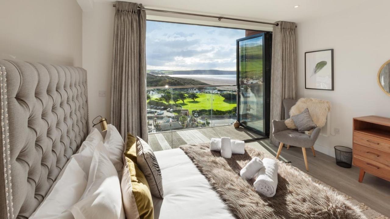 2 Woolacombe West - Luxury Apartment At Byron Woolacombe, Only 4 Minute Walk To Woolacombe Beach! Esterno foto